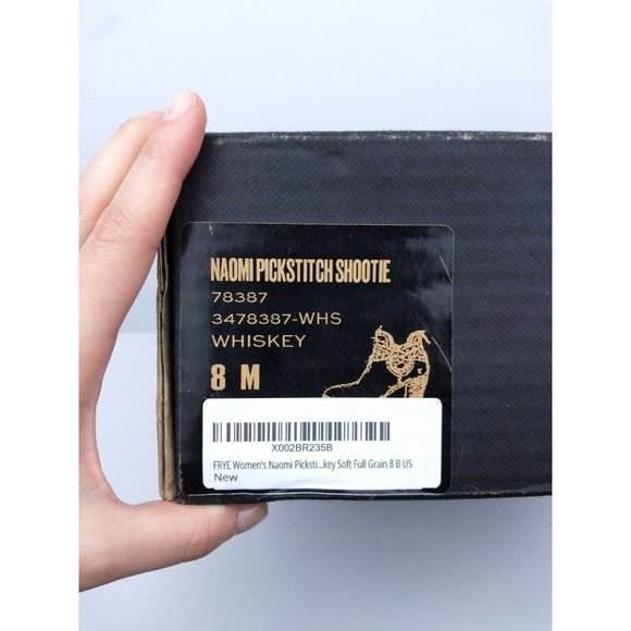 NEW FRYE Whiskey Brown Naomi Pickstitch Bootie - Picture 7 of 7